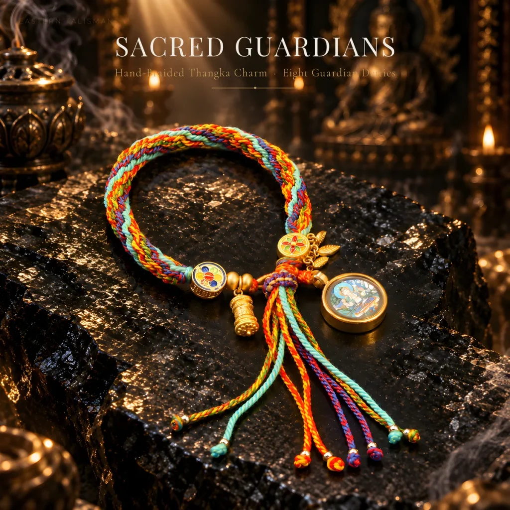 Eight Guardian Deities Thangka Bracelet